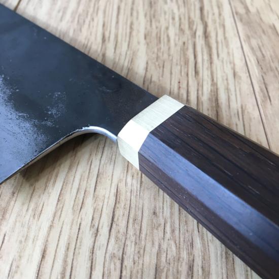 Couteau artisanal de cuisine Blenheim Forge - Funayuki Aogami
