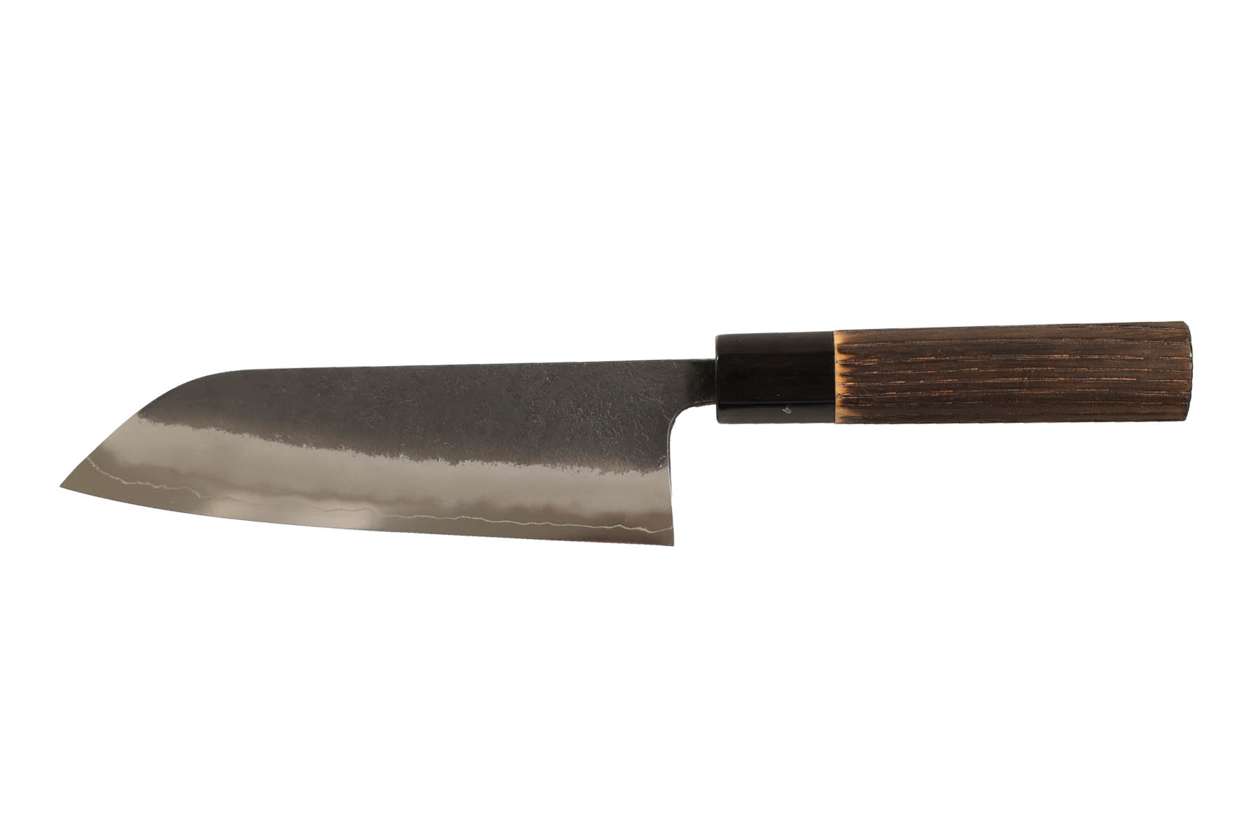 Couteau japonais artisanal de Masashi Yamamoto - Couteau santoku 18 cm