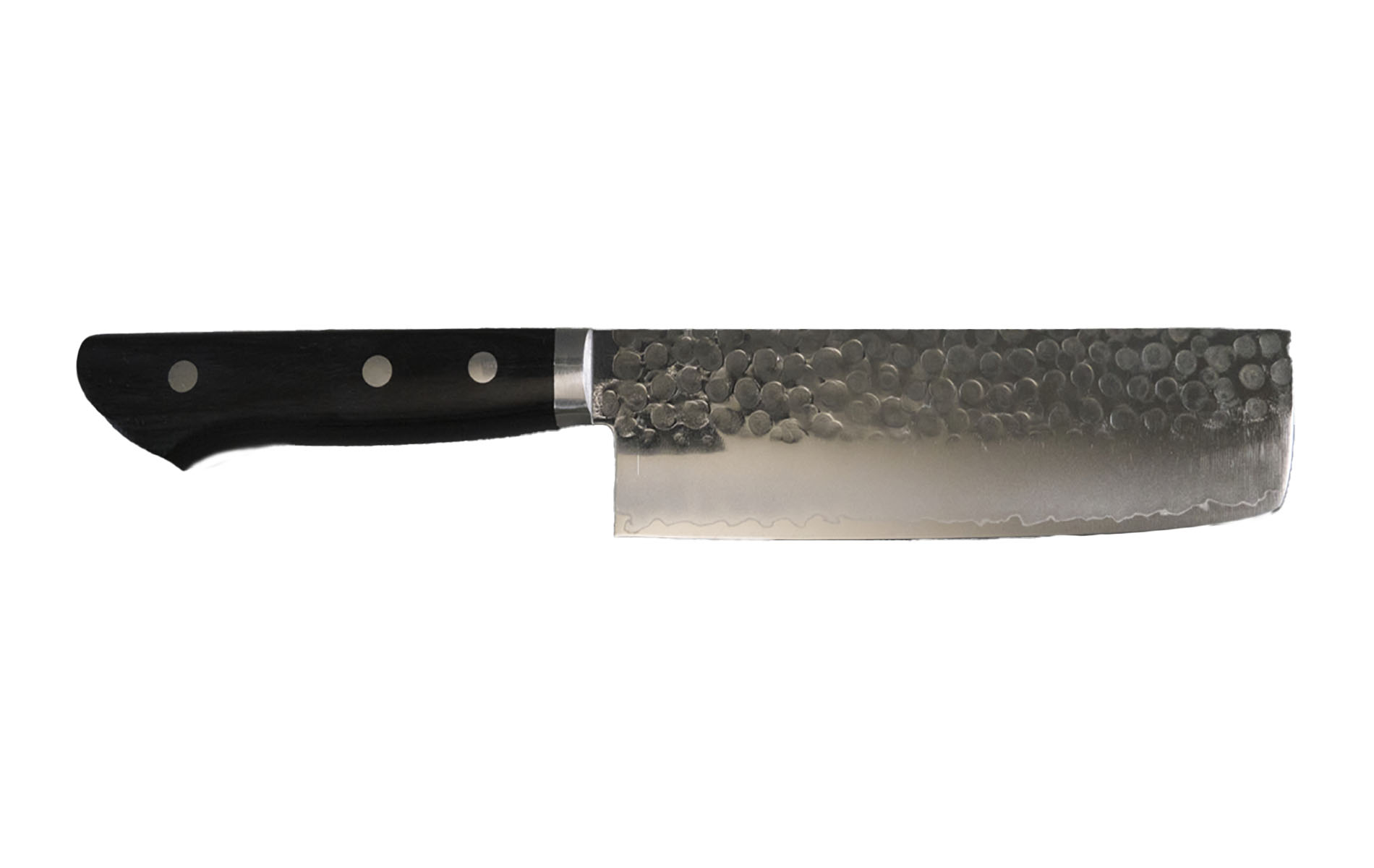 Couteau japonais Kane Tsune VG10 martelé - Couteau nakiri 16,5 cm
