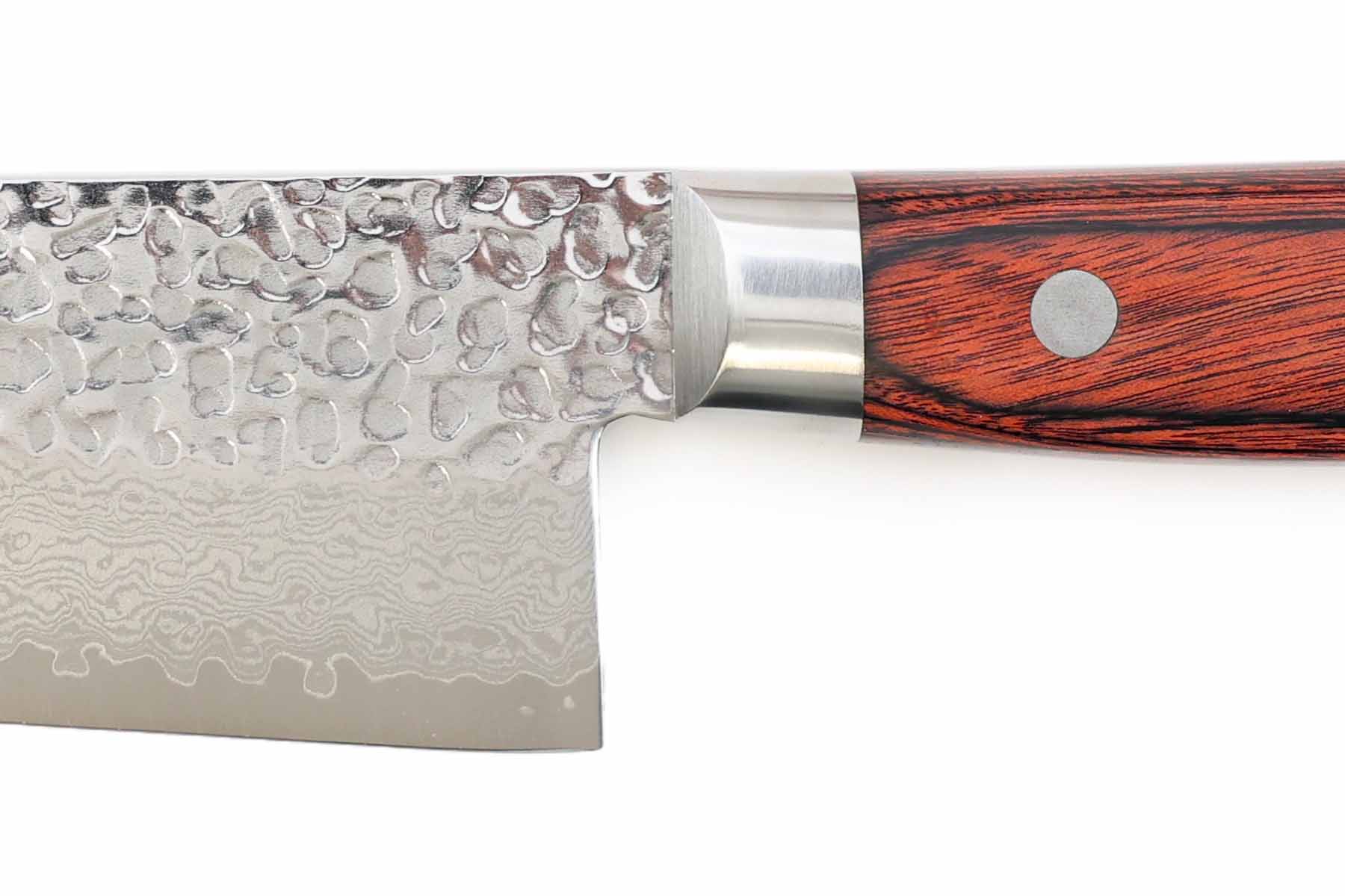 Couteau japonais Suncraft Full Tang - Couteau santoku 16,5 cm