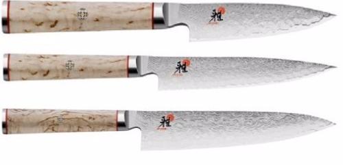 Set de 3 couteaux japonais Miyabi 5000MCD forme européenne