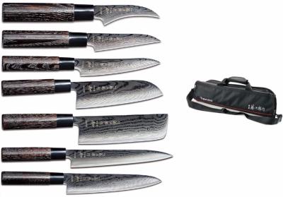 MALLETTE DE 7 COUTEAUX TOJIRO SHIPPU BLACK