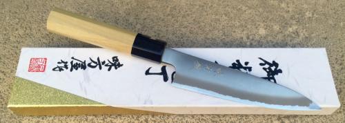 COUTEAU ARTISANAL AJIKATAYA MIGAKI - OFFICE LONG 135 MM