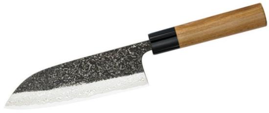 Couteau artisanal japonais de Masashi Yamamoto - santoku 165 mm