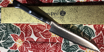 COUTEAU JAPONAIS OFFICE LONG TOJIRO DAMASCUS PRO SGPS