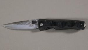 Couteau japonais pliant Mcusta MC-121G "Tactility" Micarta noir - SGPS