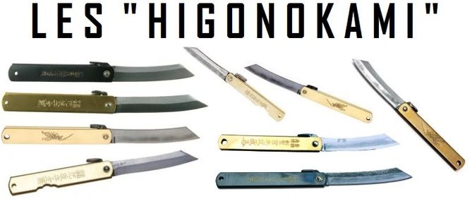 Les types de couteaux Japonais