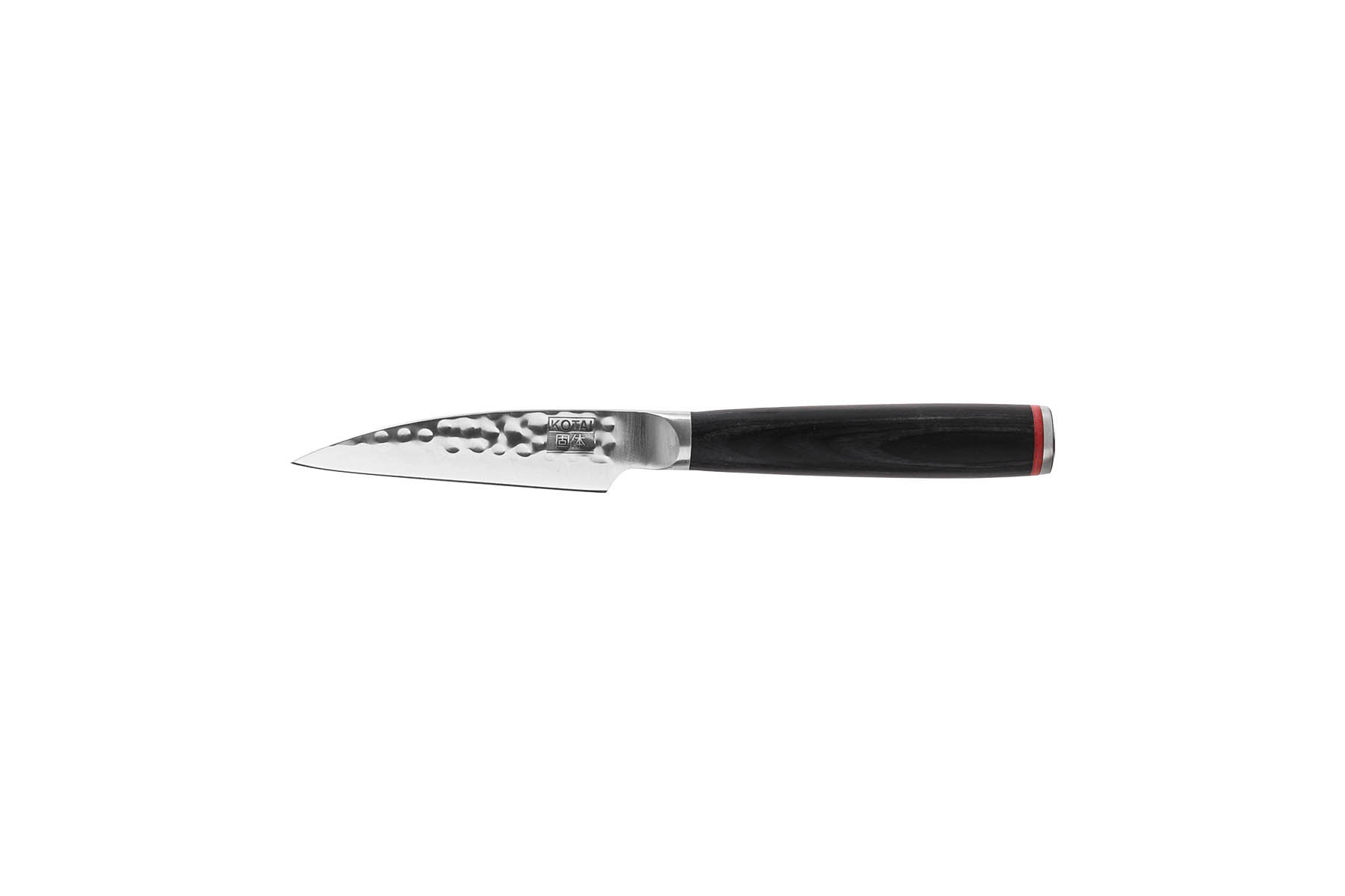 Le Set Asiatique de 3 couteaux : Couteau d'Office, Santoku, Hachoir - Kotai  Pas Cher