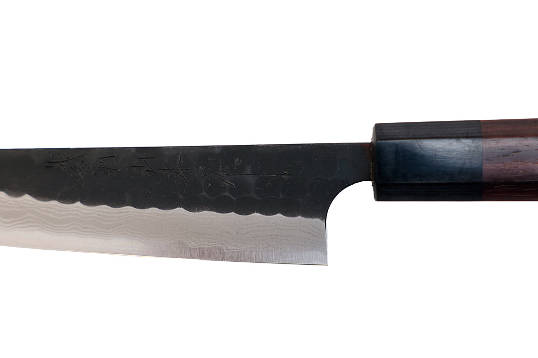 Couteau japonais artisanal de Masashi Yamamoto - Couteau petty 15 cm damas