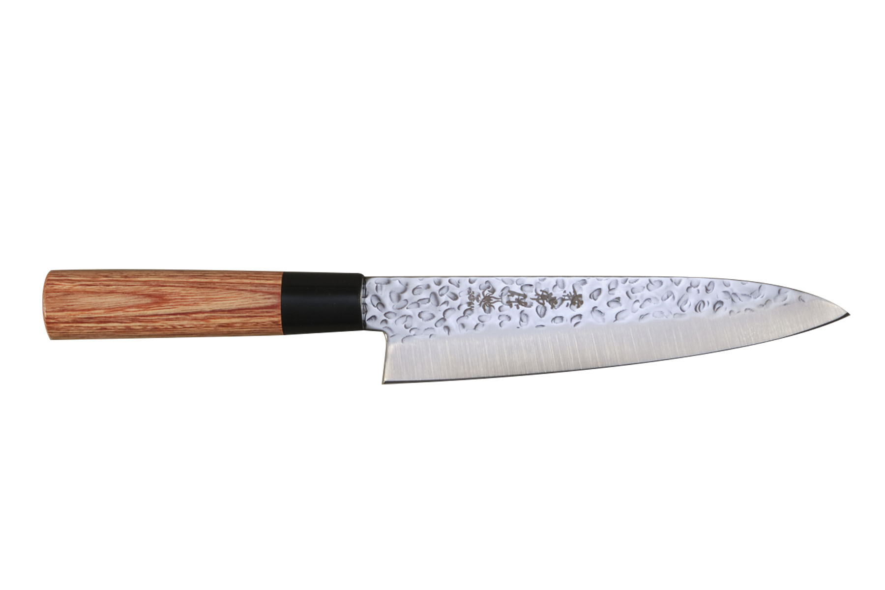 Couteau japonais Kane Tsune Hammered - couteau gyuto 18 cm