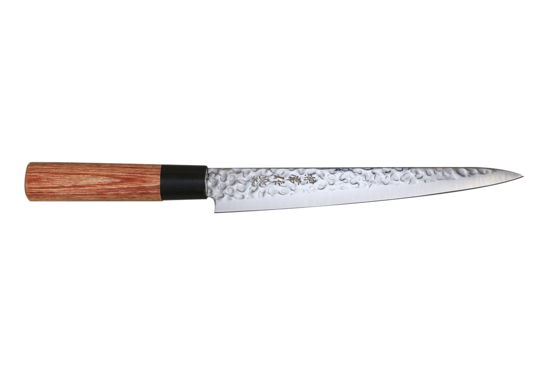Couteau japonais Kane Tsune Hammered - Couteau sujihiki 21 cm