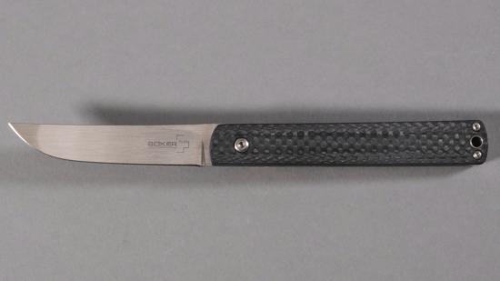 Couteau Böker Plus Wasabi CF - manche fibre de carbone