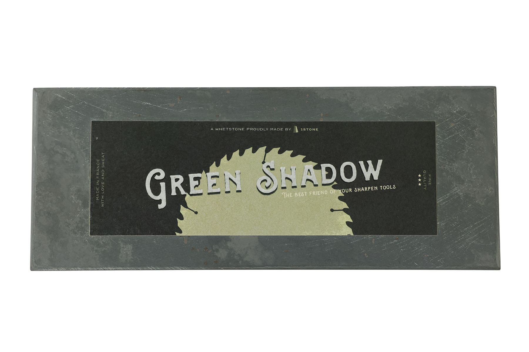 Pierre à aiguiser 10000-12000 Green Shadow - 20 cm x 8 cm