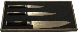 Coffret de 3 couteaux japonais Kai Shun Classic Damas (office-utilitaire-chef)