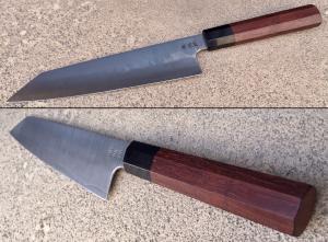 COUTEAU ARTISANAL JAPONAIS KIRITSUKE 210 MM HAP-40 DE SUKENARI