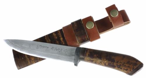 Couteau de chasse japonais artisanal "Saji"