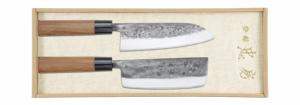 COFFRET DE COUTEAUX JAPONAIS TADAFUSA GAMME NASHIJI