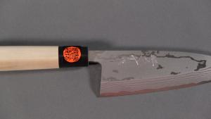 Couteau japonais artisanal Shigeki Tanaka "classic"  Deba 17 cm