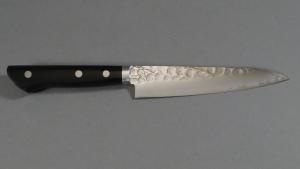 COUTEAU JAPONAIS PETTY 13,5 CM KANETSUNE 3 COUCHES VG10 MARTELÉ