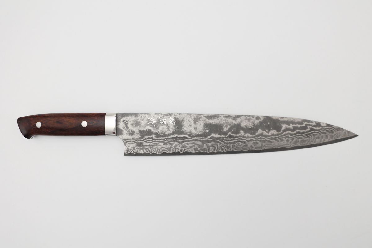 Couteau artisanal japonais Chef 24 cm de Takeshi Saji - 4109