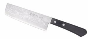 COUTEAU ARTISANAL SHIGEKI GAMME BLACKWOOD - NAKIRI 165 MM