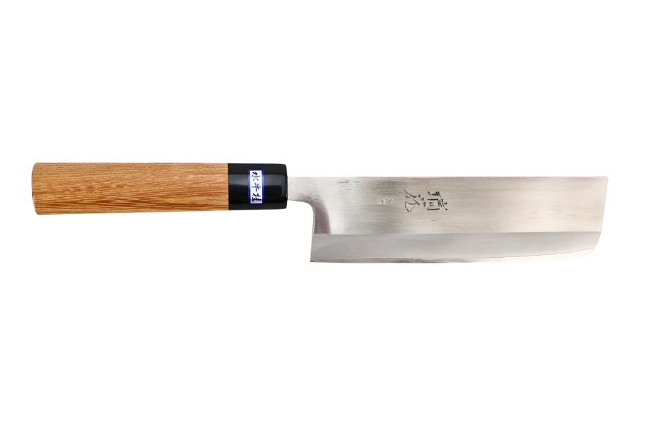 Couteau japonais artisanal Gihei Hamono ZDP-189 - Couteau nakiri 17 cm