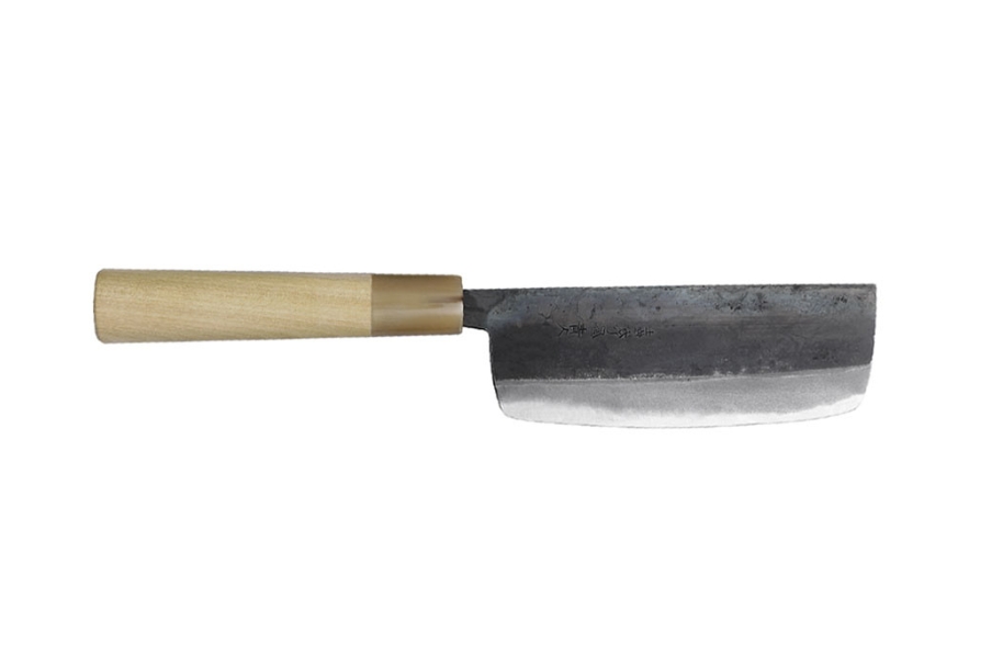Couteau japonais artisanal Kuro Ochi - Couteau nakiri 16,5 cm