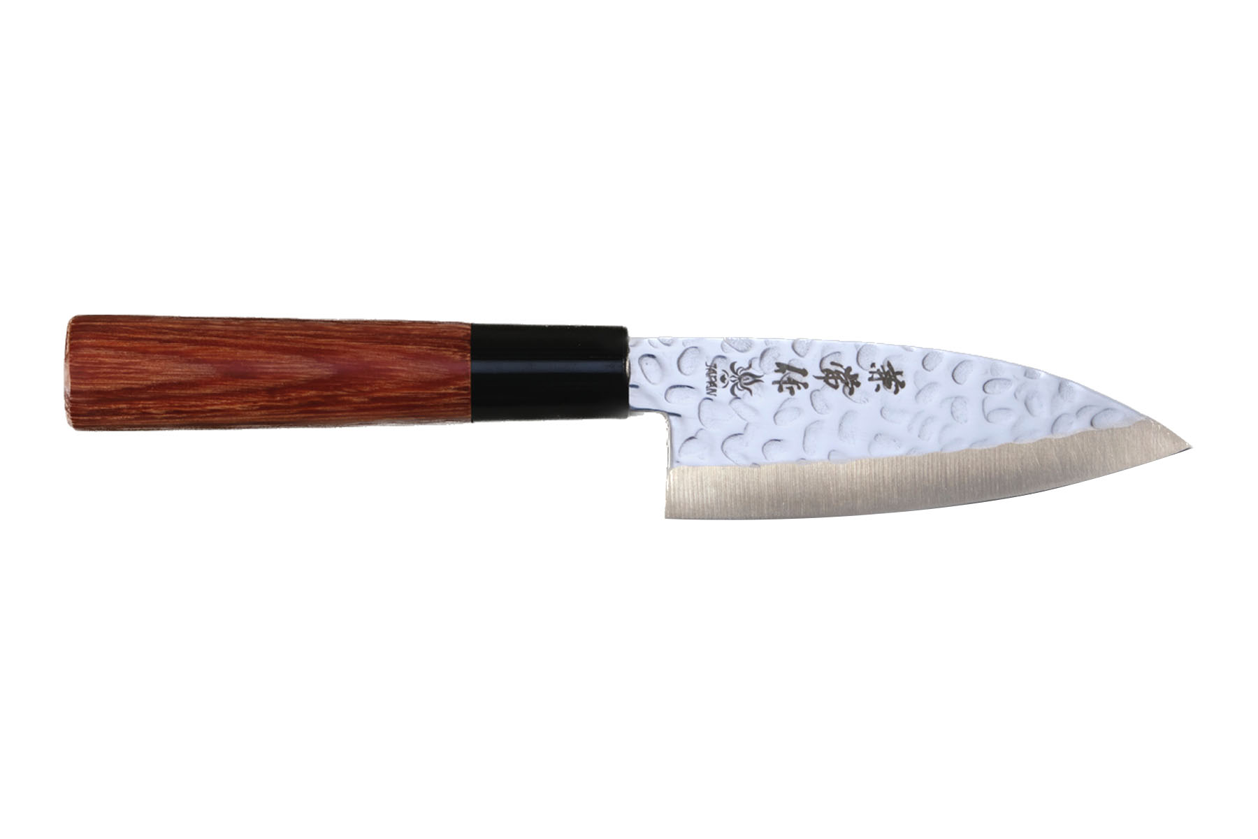 Couteau japonais Kane Tsune Hammered - Couteau ko-deba 10,5 cm