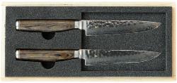 Coffret de 2 couteaux de table Kai Shun Premier lame de 15 cm en acier VG10