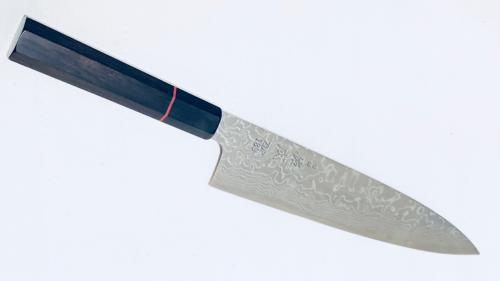 Couteau artisanal Sukenari chef 24 cm ZDP-189 / Damas