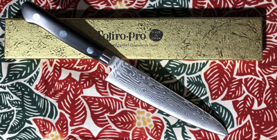 COUTEAU JAPONAIS OFFICE TOJIRO DAMASCUS PRO SGPS