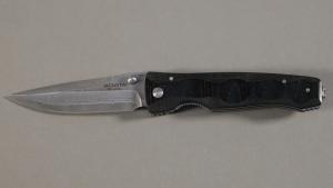 Couteau japonais pliant Mcusta MC-121D Damas "Tactility" Micarta