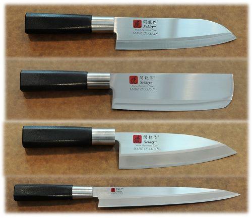 couteaux japonais gamme Jaku Black
