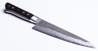 COUTEAU JAPONAIS TOJIRO HANDMADE WESTERN STYLE AOGAMI SUPER - CHEF 18.5 CM