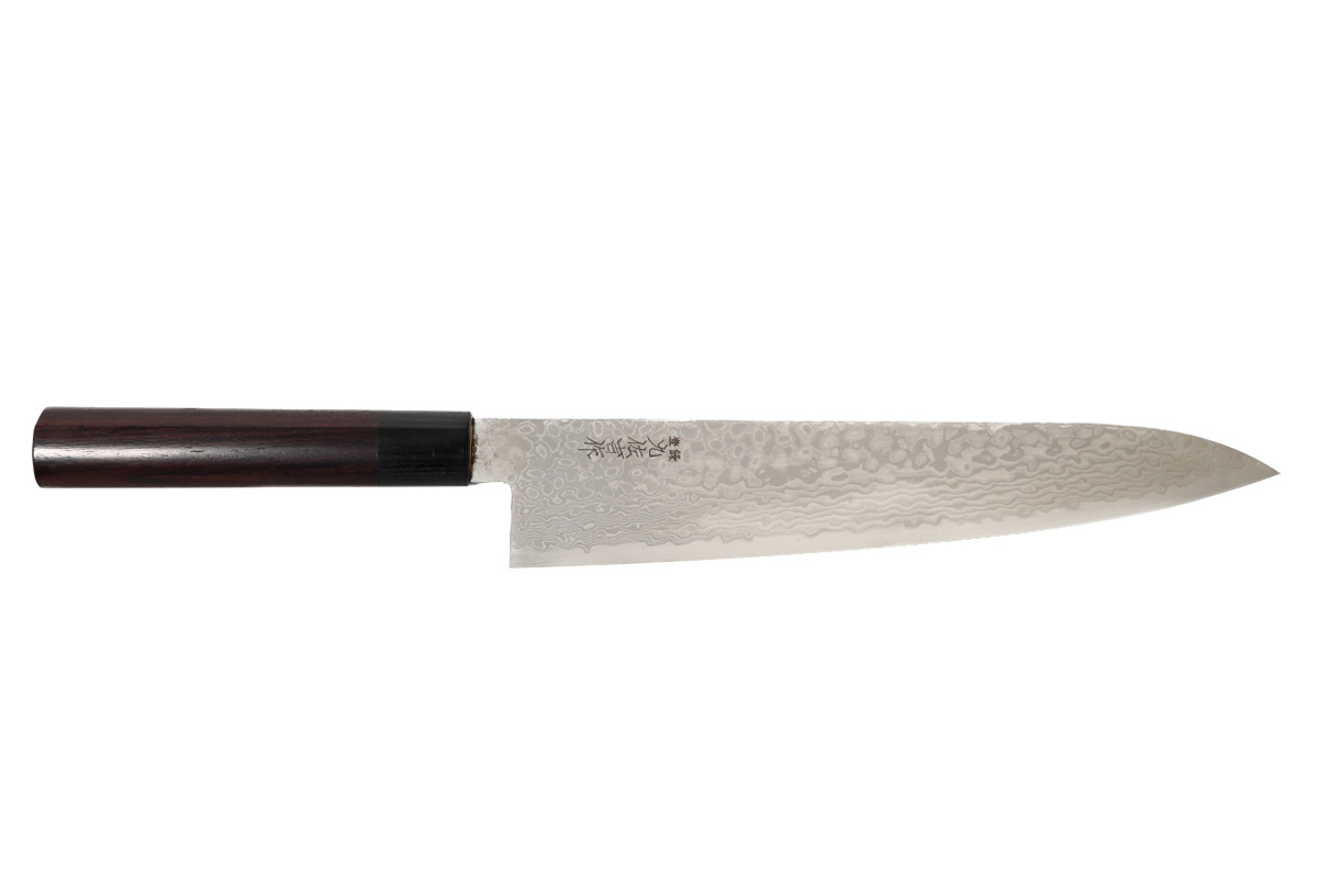 Couteau japonais de Yoshida Hamono ZA18 - Couteau de chef 24 cm