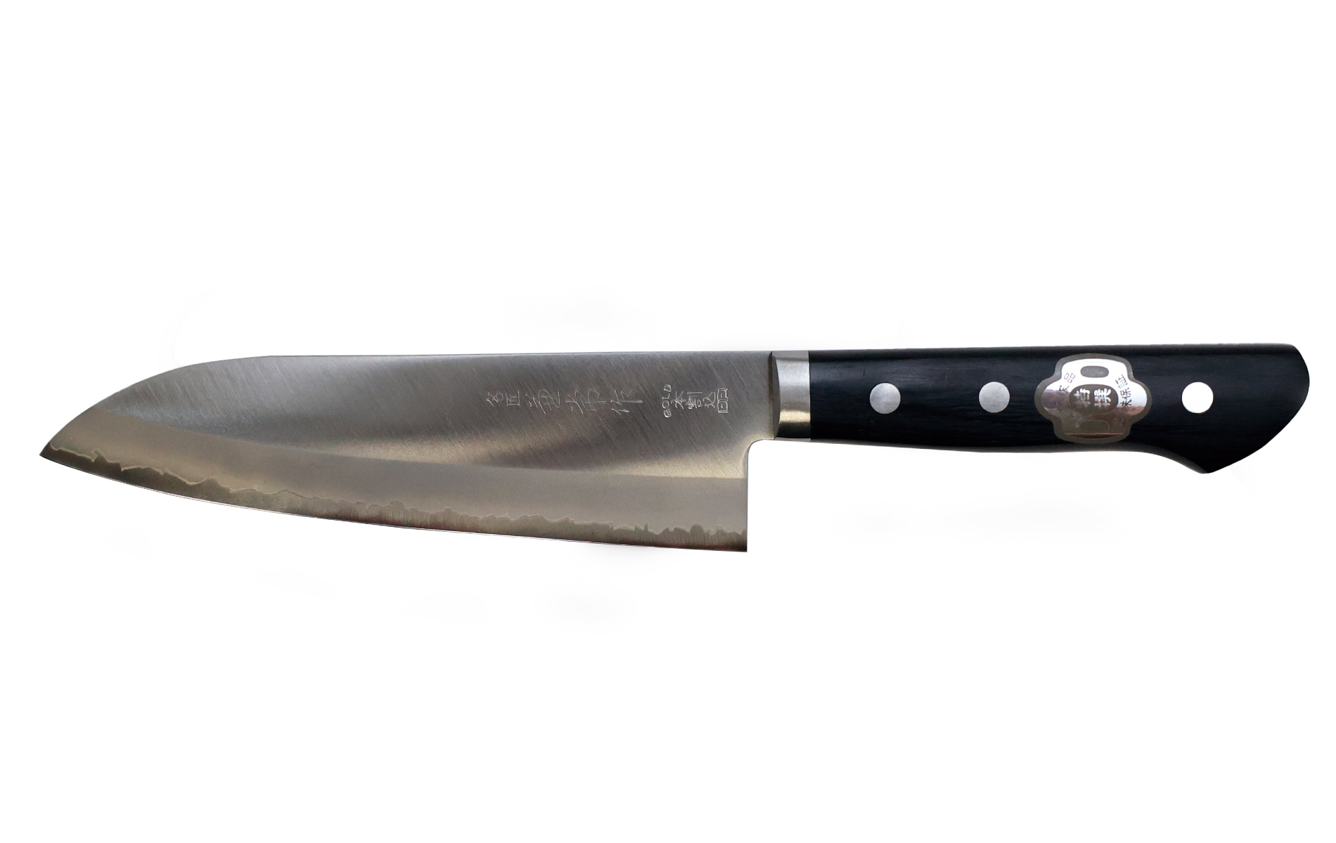 Couteau japonais Kane Tsune VG10 - Couteau santoku 16,5 cm