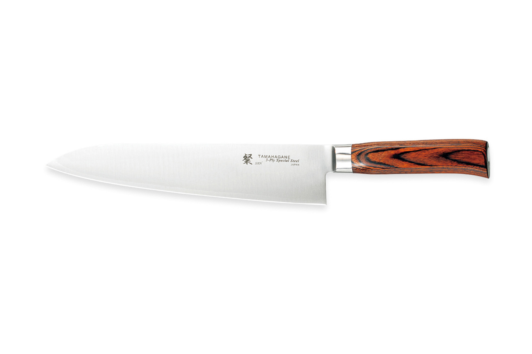 Couteau japonais Tamahagane San - Couteau de chef 24 cm