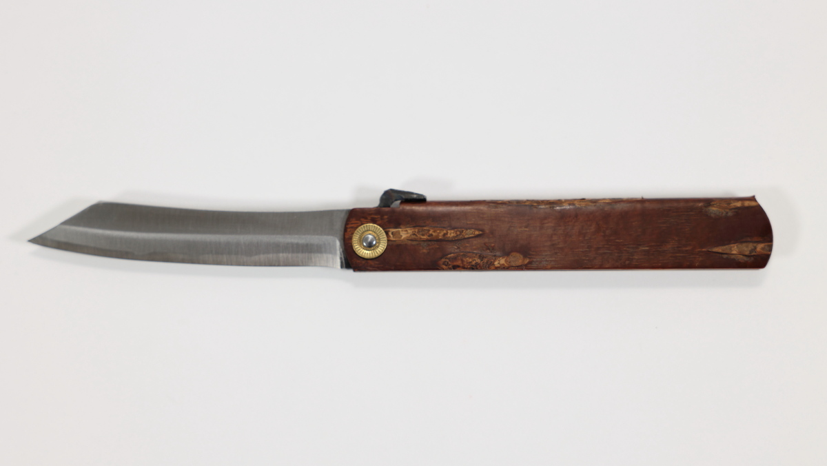 Couteau pliant japonais Higonokami Kabazaiku 9 cm