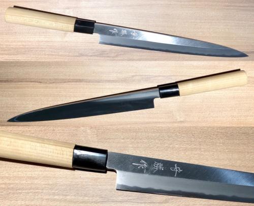 COUTEAU JAPONAIS ARTISANAL MORIKATSU - YANAGIBA 300 MM