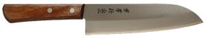 COUTEAU JAPONAIS KANETSUNE - SHIROGAMIn°2 - SAN MAÏ - SANTOKU 165 MM