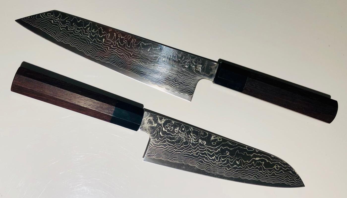 couteaux artisanaux sukenari sg-2 damas