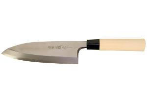 Couteau japonais Jaku Pro - couteau deba 18 cm - gaucher
