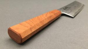 COUTEAU JAPONAIS ARTISANAL NAKIRI RYUSEN GAMME FUKAKURYU HOCHO