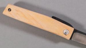 Couteau pliant japonais Higonokami de Hiroaki Ohta - érable - 7 cm