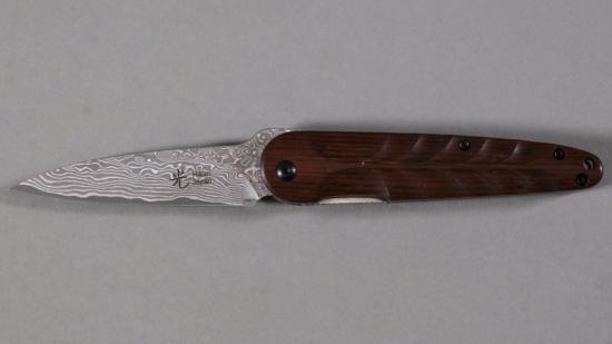 Couteau pliant japonais Suminagashi cocobolo