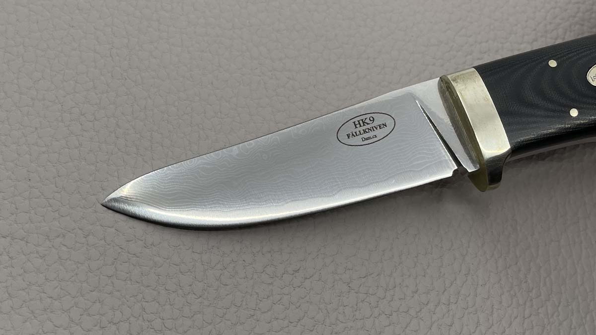 Couteau Fällkniven HK9 lame damas/Cowry X "Prestige Knife"