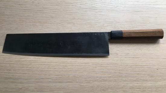 COUTEAU JAPONAIS ARTISANAL NAS DE SOSHUI TAKEDA - KIRITSUKE LARGE