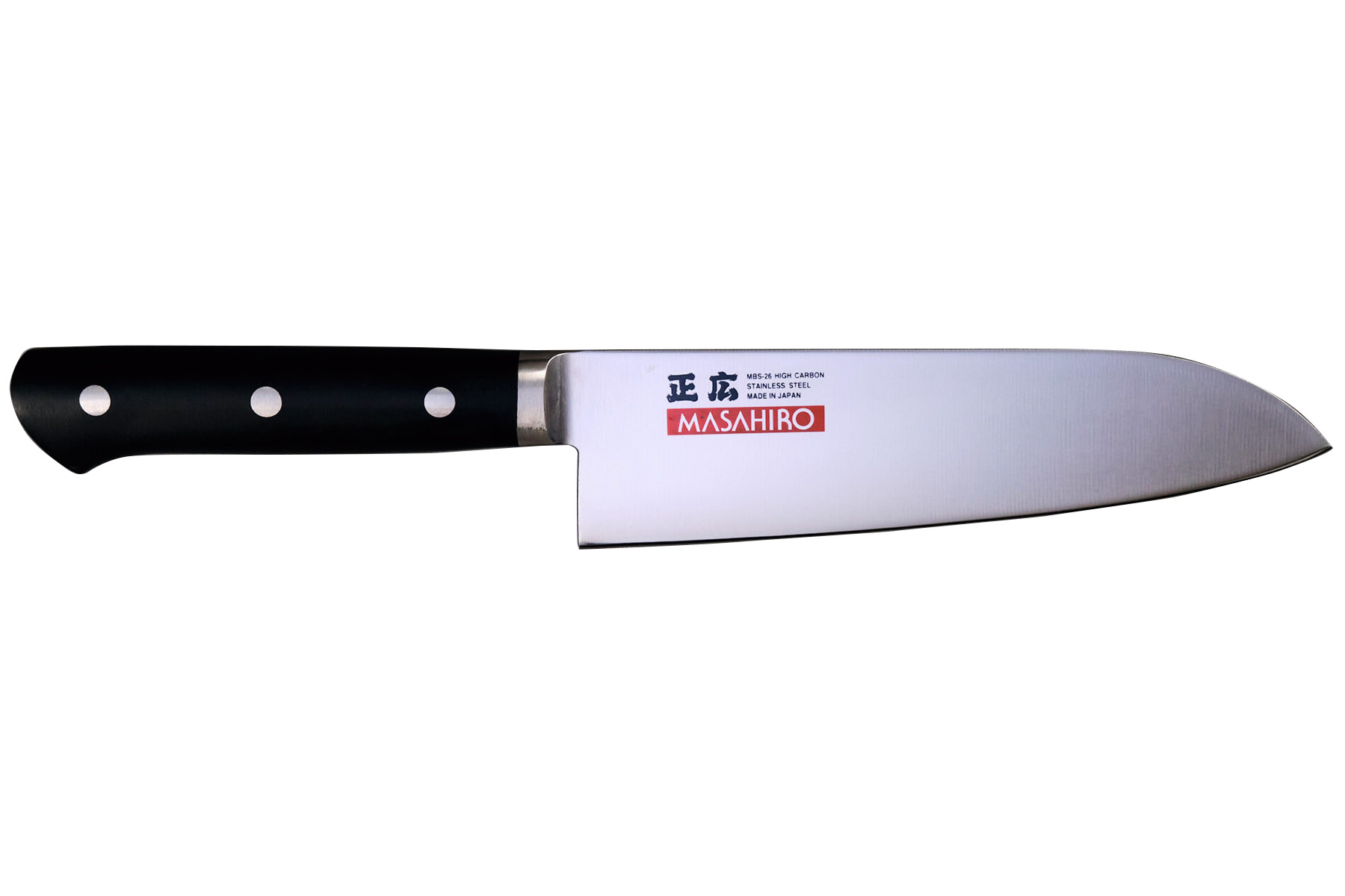 Couteau japonais Masahiro - Couteau santoku 17,5 cm