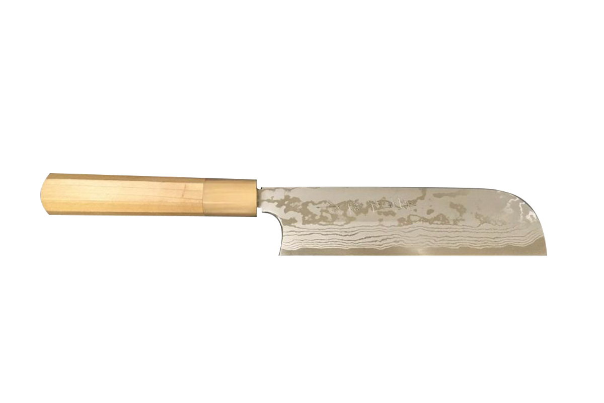 Couteau japonais artisanal Kitaoka Kama Usuba 17 cm