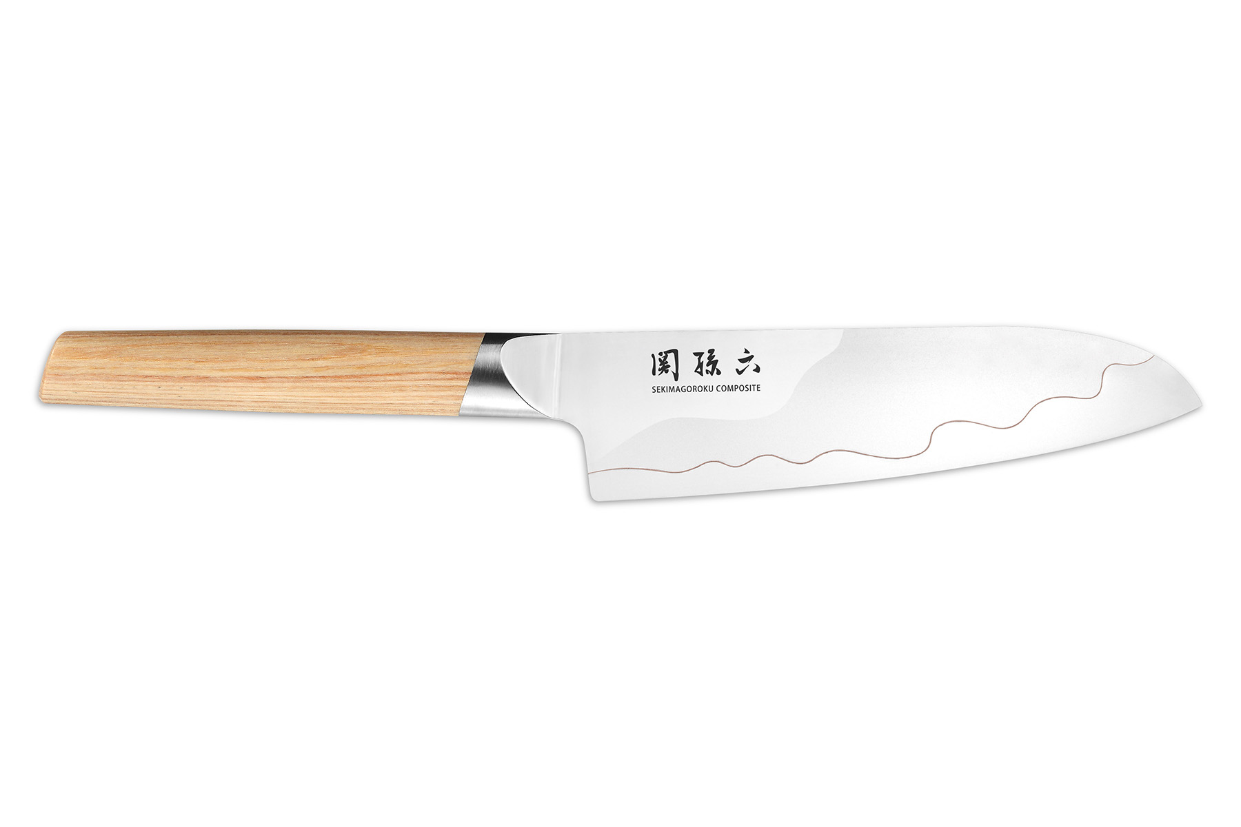 Santoku, Cuisine et Office GEORGES en noyer- Les Artisans du Couteau